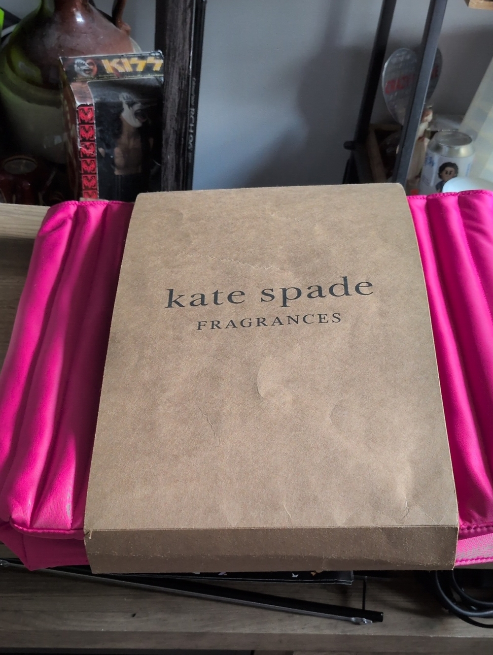 kate spade Fragrance Pink Tote Bag  ,Very Nice , New With Tags !
